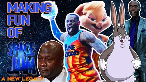 Lebron James Loves Big Chungus In Space Jam A New Legacy Youtube