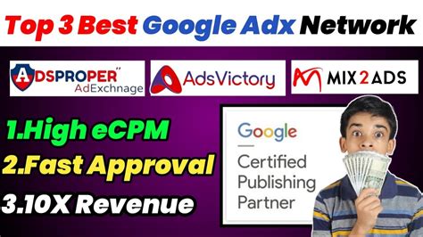 Top Best Google Adx Ad Network High Cpc Cpm Google Adx Easy