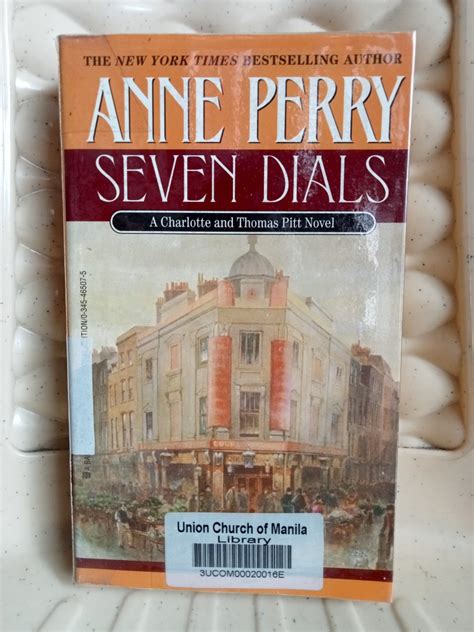 Seven Dials By Anne Perry Hobbies And Toys Books And Magazines Fiction