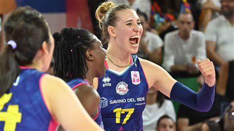 Super Ekaterina Antropova Top Scorer In Roma Scandicci Lega Volley