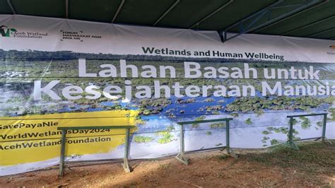 Aceh Wetland Foundation Gelar Pameran Produk Kerajinan Lahan Basah Paya