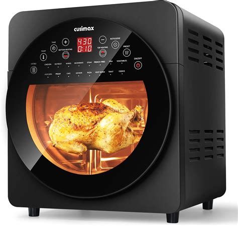 Cusimax Air Fryer Toaster Oven 155 Quart Air Fryer Combo 16 In 1 Air Fryer