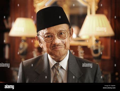 Berlin Germany Bacharuddin Jusuf Habibie Former President Of