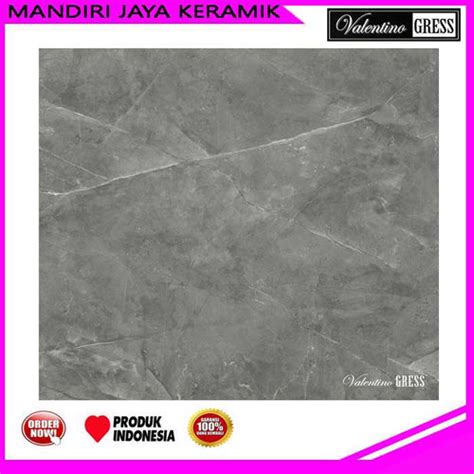 Jual Granit Valentino Gress Bulgari DARK GREY 60x60 Cm MATTE Kota