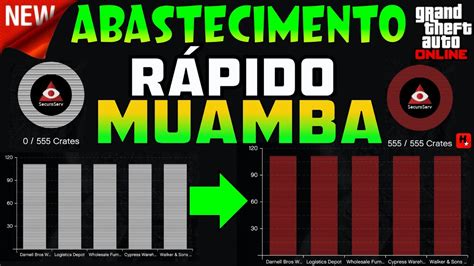 COMO ABASTECER OS ARMAZÉNS DE MUAMBA RÁPIDO GTA 5 ONLINE COMO FICAR