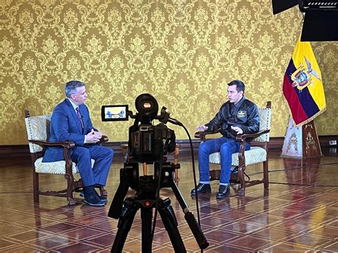 El Presidente De Ecuador Daniel Noboa En Entrevista Con Cnn En Español La Raza