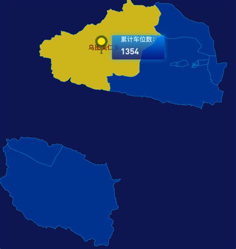 Echarts海西蒙古族藏族自治州格尔木市geojson地图点击地图插小旗效果 完竣世界