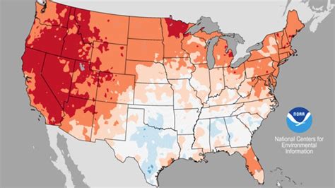 Summer 2021 Was Hottest On Record In The Contiguous U S Noaa Says