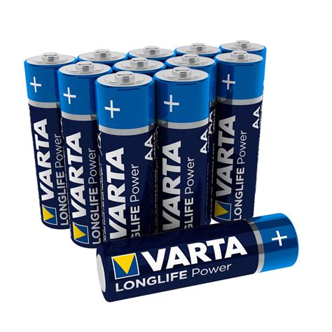 VARTA Longlife Power AA Mignon LR06 Alkaline Battery 12 Pack Made