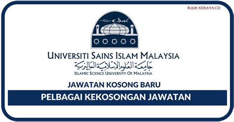 Universiti Sains Islam Malaysia (USIM) – KERJAYA