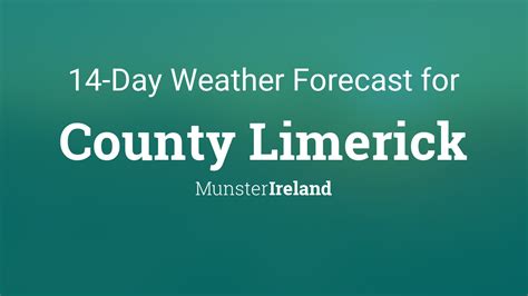 County Limerick, Ireland 14 day weather forecast