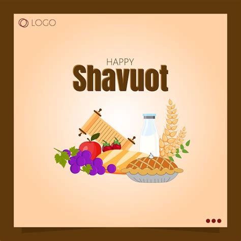 Premium Vector Shavuot Is A Jewish Holiday That Commemorates The