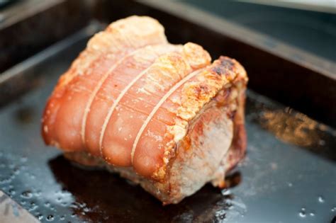 Crispy Crackling On Roast Pork Free Stock Image