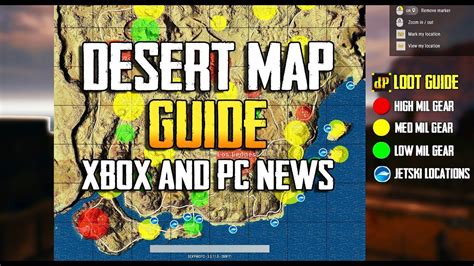 PUBG DESERT MAP GUIDE MIRAMAR GUIDE XBOX PC NEWS TRAINING GROUNDS