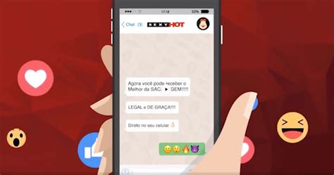 Sexy Hot cria serviço Grupo da Pelada para compartilhar fotos e vídeos pornôs de graça por