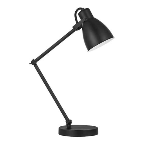 Hampton Bay 24 in. Black Architect Desk Lamp RS2204161BK - The Home Depot