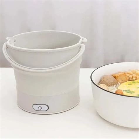 Opvouwbare Elektrische Kookplaat V Mini Multifunctionele Hot Pot Voedsel Stomer Bol