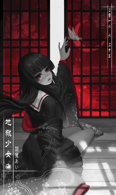 Fondos De Pantalla Jigoku Shoujo Chicas Anime Enma Ai 953x1600