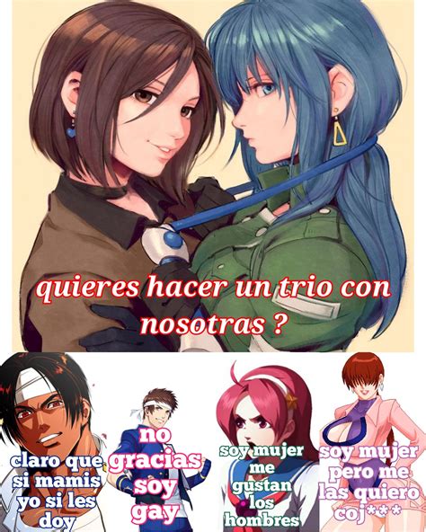 waifus de KOF y más on Twitter dejen sus respuestas y digan si se