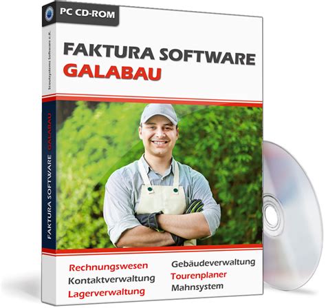 Software Shop ideal für Rechnungsprogramme Garten und Landschaftsbau