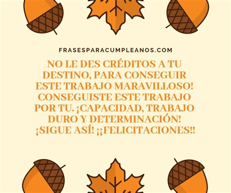 Frases De Felicitaciones Por Un Trabajo O Empleo Nuevo Frasescumple