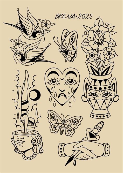 Pin On Boredpanda In 2024 Traditional Tattoo Stencils Traditional