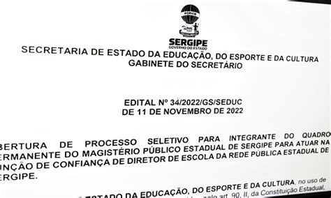 Divulgada A Lista Final De Processo Seletivo Para Diretor De Escola O