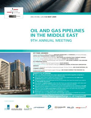 Fillable Online Oil And Gas Pipelines In The Middle East The Energy