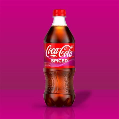 Coca Cola Spiced Raspberry Soda Bottle Fl Oz Fred Meyer