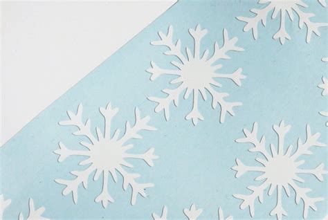 30 Winter Snowflake Stickers Window Snowflake Decal | Etsy