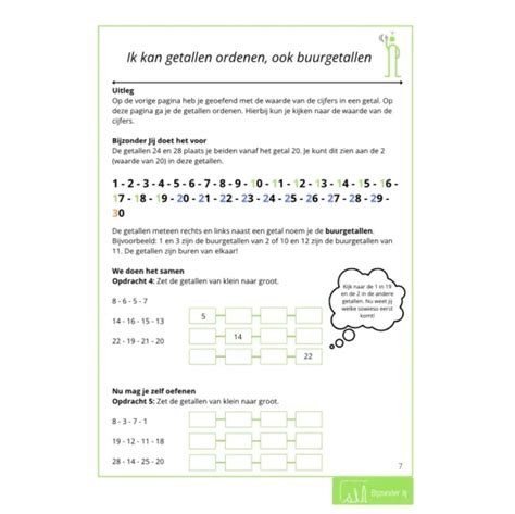 E Werkboek Getalbegrip Groep Bijzonder Jij