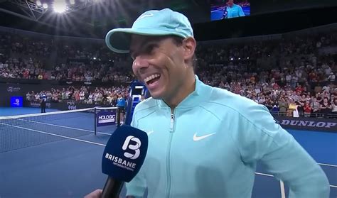 Nadal Après Sa Victoire Sur Kubler à Brisbane Je Me Sens Compétitif