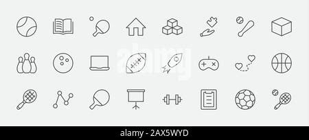 Tennis Icons Set Of Black Tennis Symbols Vector Available Stock