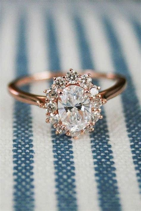 25 Gorgeous Rose Gold Engagement Rings - EmmaLovesWeddings