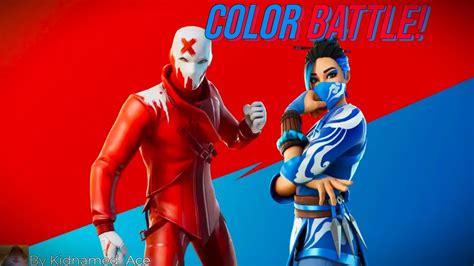 Color Battle Red Vs Blue 0301 0198 2901 By Kidnamedace Fortnite