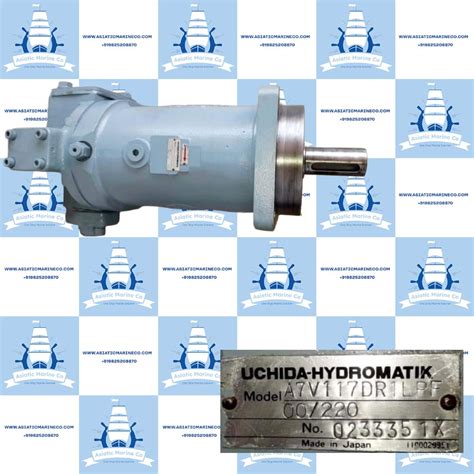 Uchida Hydromatik A V Dr Variable Piston Pump Asiatic Marine Co