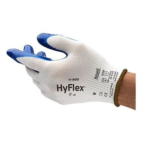 Ansell HyFlex Oil Repellent Nitrile Coated Gloves 11 900 09