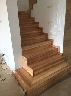 11 Holzstufen Auf Betontreppe Ideen Holzstufen Betontreppe Treppe