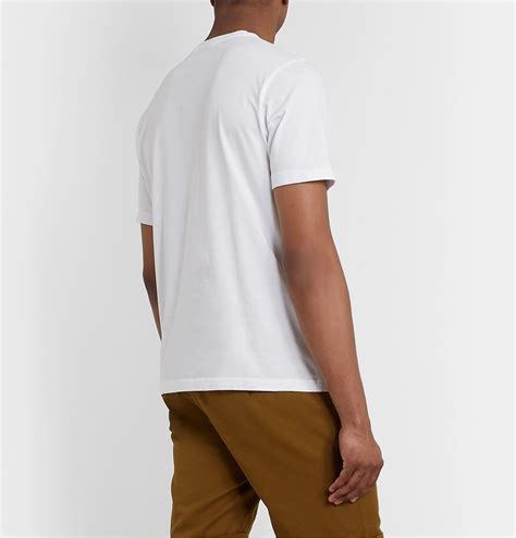 Aspesi Cotton Jersey T Shirt White Aspesi