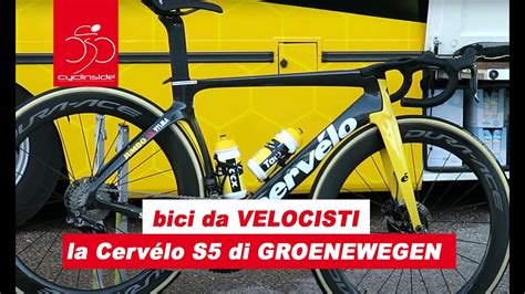 Come è Fatta La Bici Di Uno Sprinter La Cervélo S5 Di Groenewegen