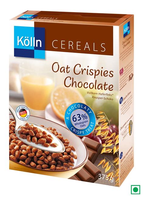 Kölln, Oat Crispies - Kölln Oat Crispies Chocolate - Saksham Impex ...