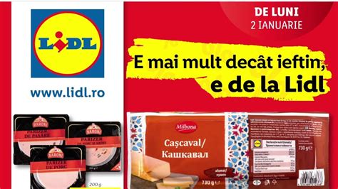 Catalog Lidl Ianuarie Ofertele Saptamanii La Lidl