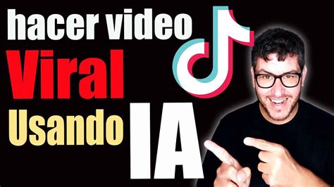 Hacer VIDEOS VIRALES Para TIKTOK Usando Inteligencia Artificial