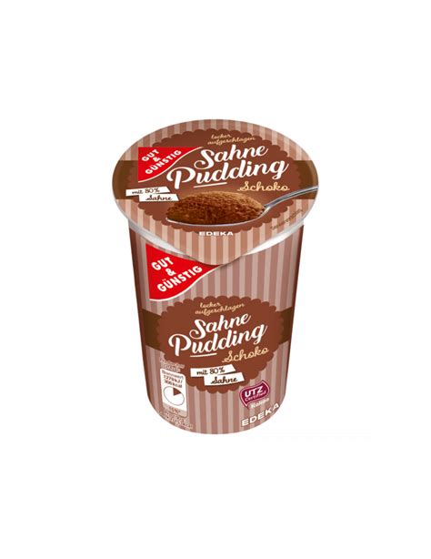 Gut And Günstig Sahne Pudding Schoko 200g