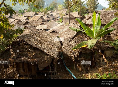 Mae La Refugee Camp For The Karen Tribe Near Mae Sot On The Thai