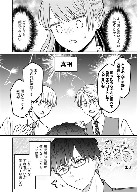 「無愛想な先輩と再会した元後輩の話34」鳥原習の漫画