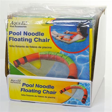 Easy Diy Pool Noodle Chair Float Made With Materials From The Dollar