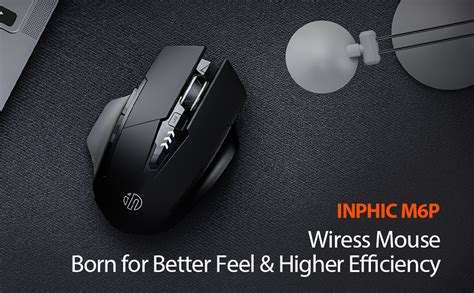 Amazon In Buy Inphic Wireless Mouse Upgraded Battery Level Visible