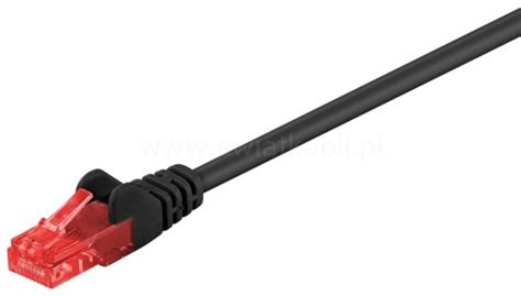 Kabel Lan Patchcord Cat U Utp Czarny M Swiatkabli Pl Konwertery