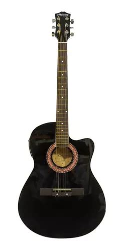 Guitarra Electroacústica Mccartney Sd1bk Negro Brillante